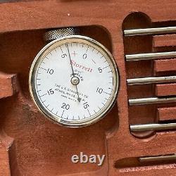 Starrett 697 Inside Dial Gauge Set 61-458mm Range 0.02mm Grads 0-50-0 Face