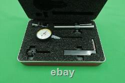 Starrett 708A Dial Test Indicator with Attachments 708ACZ No Etchings Excellent