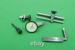 Starrett 708A Dial Test Indicator with Attachments 708ACZ No Etchings Excellent