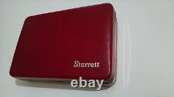 Starrett 708ACZ Dial Test Indicator With Attachments in excellent condition