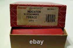 Starrett 708ACZ Dial Test Indicator with Attachments