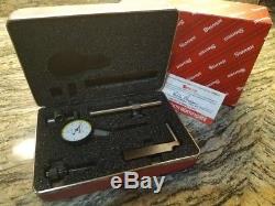 Starrett 708ACZ Dial Test Indicator with attachments New in Box