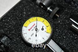 Starrett 708BCZ Dial Test Indicator with Attachments Set