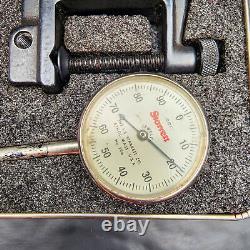 Starrett 709A Dial Test Indicator. 030 Range. 0005 Grad Precision Measure Tool