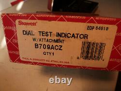 Starrett 709ACZ Dial Test Indicator With Attachments in excellent condition