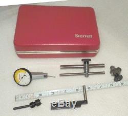 Starrett 709B Dial Test Indicator Set extremely clean nice case USA Free$Ship