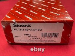 Starrett 709BCZ Dial Test Indicator with Dovetail Mount. 060 Range, 0-15-0 Dial