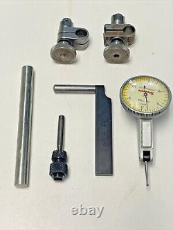 Starrett 709a Dial Test Indicator Fully Jeweled Carbide Point. 0005