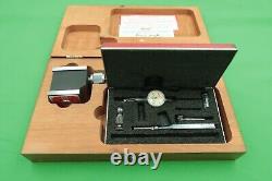 Starrett 711-F Last Word Indicator. 001 with 657 Magnetic Base & Post Kit 657BZ