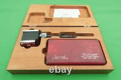 Starrett 711-F Last Word Indicator. 001 with 657 Magnetic Base & Post Kit 657BZ