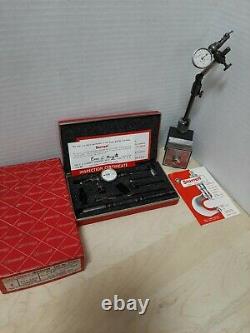 Starrett 711 Last Word Dial Indicator With Case. 0005 Machinist Tool USA Made