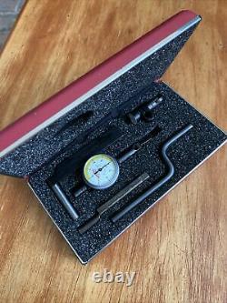Starrett 711 T-1 Dial Indicator Last Word with Case Complete Set. 0001