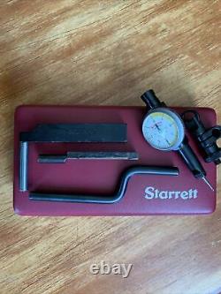 Starrett 711 T-1 Dial Indicator Last Word with Case Complete Set. 0001