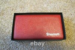 Starrett 711-T1SZ Last Word Dial Indicator. 0001 with Accessories, Case, USA