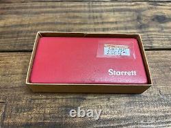 Starrett 711FSBZ Last Word Dial Test Indicator 0-0.03 Range, 0.001 Graduation