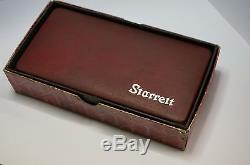 Starrett 711GCSZ Last Word Dial Test Indicator with Attachments White in Case