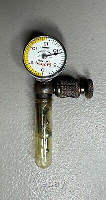 Starrett 711LCSZ. 030 0-15-0 Last Word Dial Test indicator TOOLMAKER MACHINIST