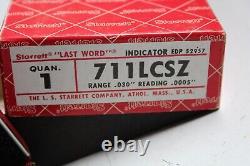 Starrett 711lcsz'last Word Indicator Set Range. 30 Reading. 0005 USA