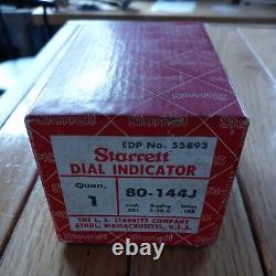 Starrett 80-144J (55893) Mini Dial Indicator New in box