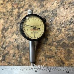 Starrett 81-111 Dial Indicator. 0001 with Duel Reading Q809