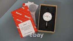 Starrett 81-131J Dial Indicator, 0.375 Stem Dia, Lug-on-Center Back New