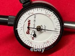 Starrett 81-136-623J Dial Indicator 0.075 Range Double Row Figures -0-30/+0-30