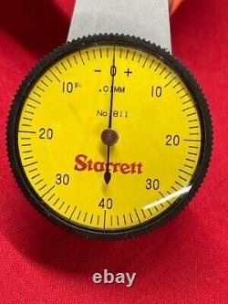 Starrett 811-MPZ Dial Test Indicator 0-0.8mm Range IN STOCK