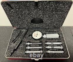 Starrett 82BZ Dial Bore Gage Kit, (x10) Piece Kit, Excellent Condition, LOOK