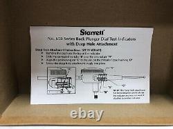 Starrett Back Plunger Dial Indicator Deep Hole Attachment 0-5mm 0.01mm 650MA1Z