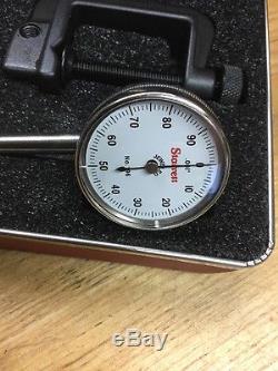 Starrett Back Plunger Dial Test Indicator #196A1Z WithBox Case
