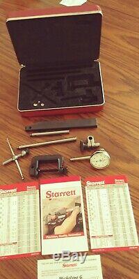 Starrett Back Plunger Dial Test Indicator #196A1Z with case No box