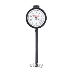 Starrett Back-Plunger Dial Test Indicator with Deep Hole Attachment 650B5
