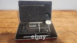 Starrett Button Dial Test Indicator No. 196.001 Complete Great Shape In Box