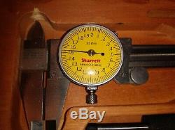 Starrett Caliper 120m Micrometer 216 m Dial Indicator 711 m in wooden case