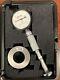 Starrett Cat. No. 82 dial bore gage with master set ring 1.2500 &. 0001 Indicator