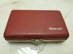 Starrett Dial Bore Gage 81-111-630 (Cat No. 82). 0001 with 4 Probes and Case