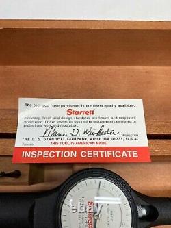Starrett Dial Bore Gage Inside Micrometer 3 to 5.187 inch (Machinist Tool)