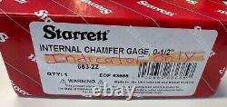 Starrett Dial INDICATOR ONLY for 683-2 Chamfer Gage, 0-1 Range. 001