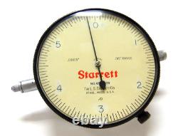 Starrett Dial Indicator. 0001 X 0.25 Range Part No. 656-209 Dia 2-1/2