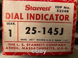Starrett Dial Indicator 25-145J