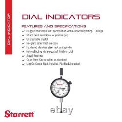 Starrett Dial Indicator, 25-441J WCSC