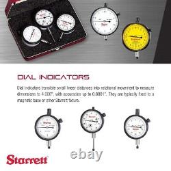 Starrett Dial Indicator, 25-441J WCSC