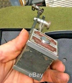 Starrett Dial Indicator 25-511 With 657 Magnetic Base Stand 0 to 0.200 0-5-0