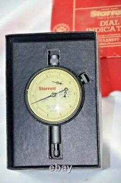 Starrett Dial Indicator 25-511 With Lever Control with Box