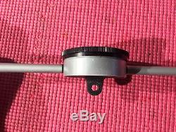 Starrett Dial Indicator 5 Inch Range With 2.5 DIA FACE light Weight 655-5041j