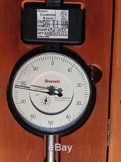 Starrett Dial Indicator 6 Inch Range Model 656-6041