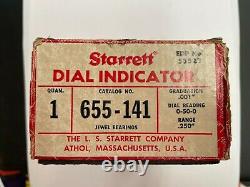 Starrett Dial Indicator, 655-141, New