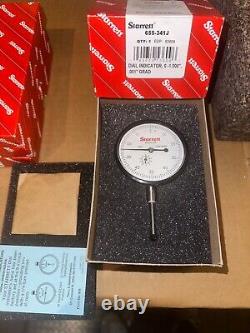 Starrett Dial Indicator 655-341j 0-1.000.001 Grad