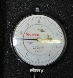 Starrett Dial Indicator 655-611J in Original Starrett Box