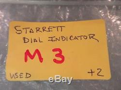 Starrett Dial Indicator 655-881j Metric 25mm. 01mm Cal Exp Feb 2018 Jeweled